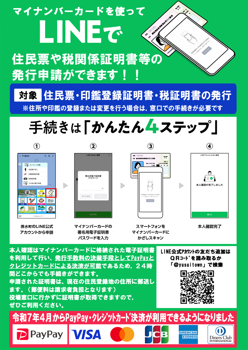 LINEオンライン申請