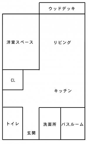 PARK WOOD 湧水　間取図